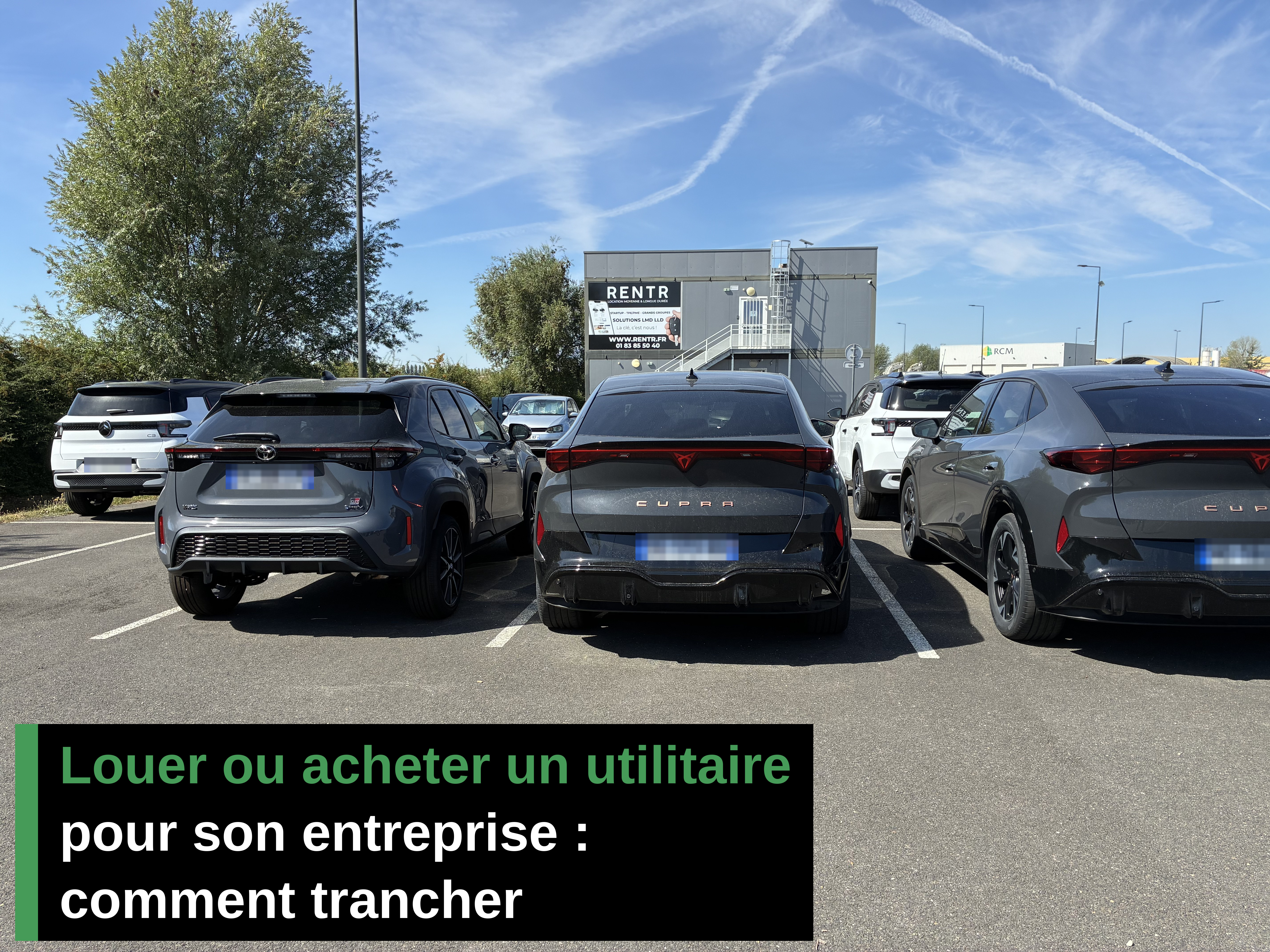 Louer ou acheter un utilitaire pour son entreprise