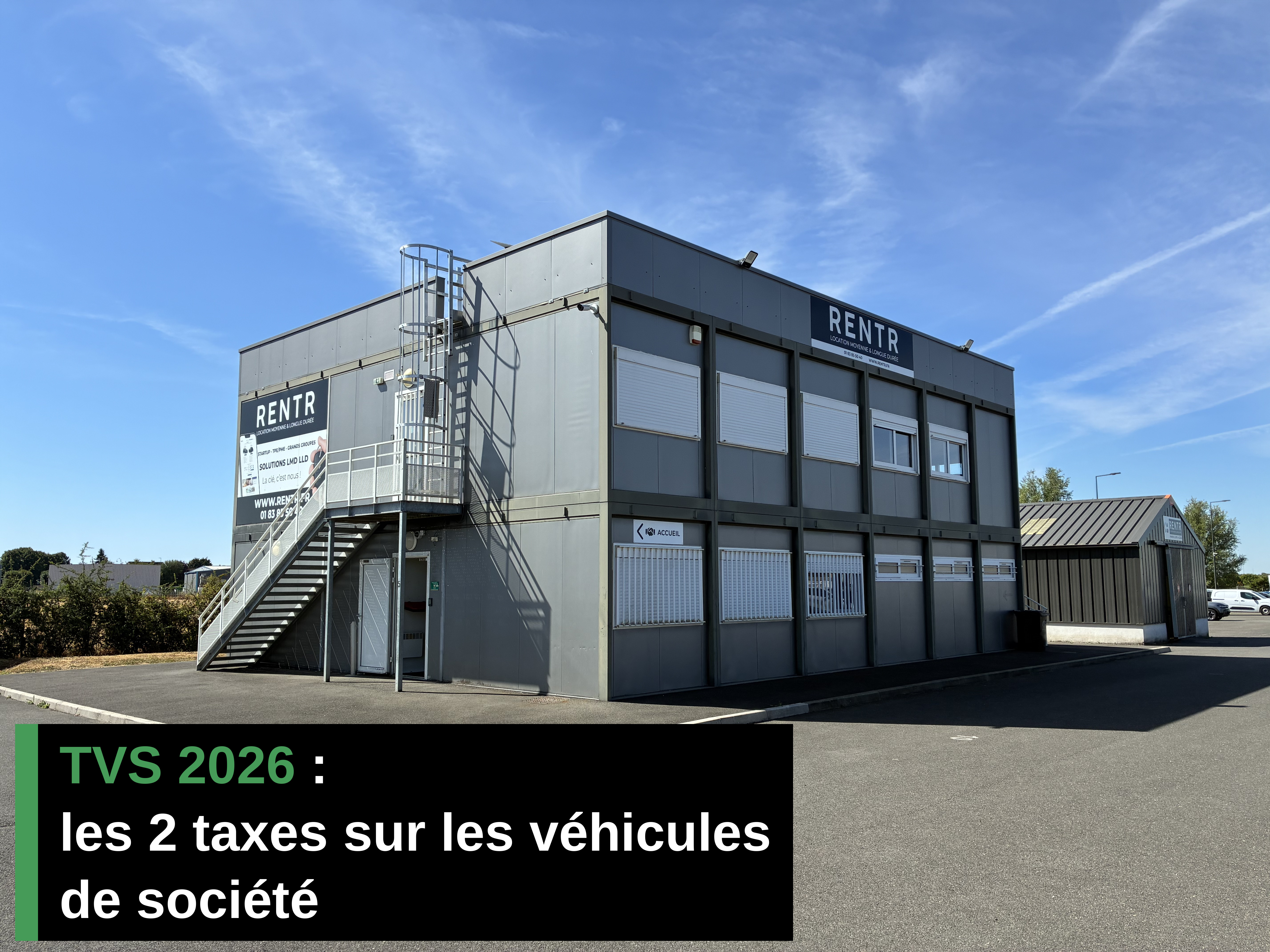 TVS 2026 : les 2 taxes sur les véhicules de société