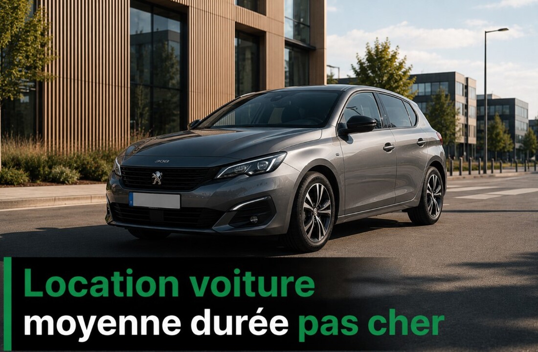 Location voiture moyenne durée pas cher : comment trouver la meilleure offre ?